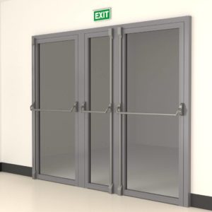 Противопожарная дверь 2000×1200 / серия FRM55151