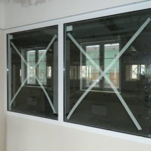 Тихое шумозащитное противопожарное окно / серия FRM1009